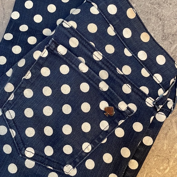 ❤️ Kate Spade Broome Street Skinny Polka Dot jeans - Picture 16 of 16